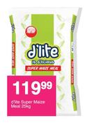 D'Lite Super Maize Meal-25Kg