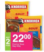 Knorrox Soup Bag-For Any 2 x 400g