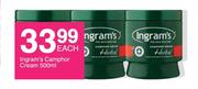 Ingram's Camphor Cream-500ml Each
