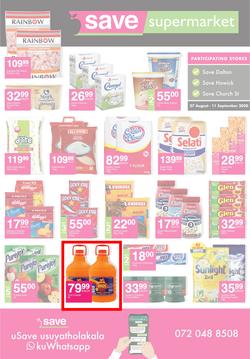 Save Supermarket (27 August - 11 September 2020), page 1