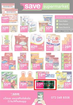 Save Supermarket (27 August - 11 September 2020), page 1