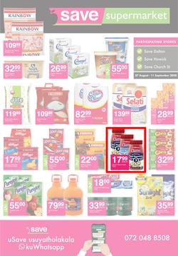 Save Supermarket (27 August - 11 September 2020), page 1