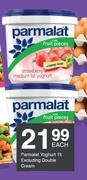 Parmalat Yoghurt (Excluding Double Cream)-1Ltr Each