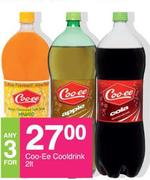 Coo-Ee Cooldrink-For Any 3 x 2Ltr
