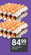 Large Eggs Taxi Pack-60's Each