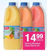 Spring Meadow Dairy Blend-2Ltr Each