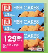 I&J Fish Cakes-2Kg Each