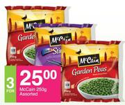McCain Assorted-For 3 x 250g
