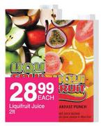 Liquifruit Juice-2Ltr Each
