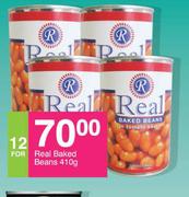 Real Baked Beans-For 12 x 410g