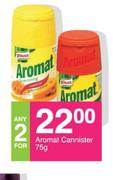 Aromat Canister-For Any 2 x 75g