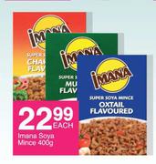 Imana Soya Mince-400g Each