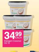 Elangeni Coconut Oil-1Ltr Each