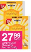 Jumping Jack Microwave Popcorn-3 x 85g Each