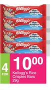 Kellogg's Rice Crispies Bars-For 4 x 29g