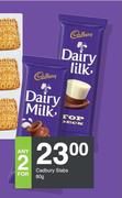 Cadbury Slabs-For Any 2 x 80g