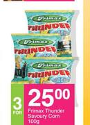 Frimax Thunder Savoury Corn-For 3 x 100g