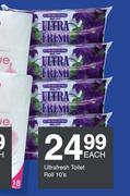 Ultra Fresh Toilet Roll-10's Each