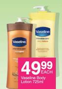Vaseline Body Lotion-725ml Each