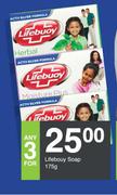 Lifebuoy Soap-For Any 3 x 175g