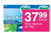 Vicks vaporub Jar-50g Each