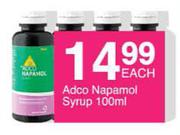 Adco Napamol Syrup-100ml Each