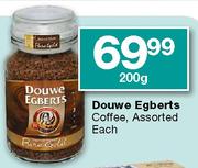 Douwe Egberts Coffee, Assorted Each-200g