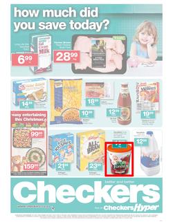 Checkers KwaZulu Natal (14 Nov - 20 Nov), page 1