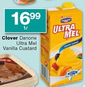 Clover Danone Ultra Mel Vanilla Custard-1l
