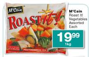 McCain Roast It! Vegetables Assorted Each-1kg