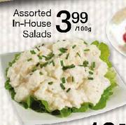 Assorted in-House Salads-100g