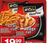 McCain Home Fries Frozen Chips-750gm