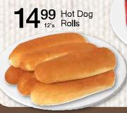 Hot Dog Rolls-12's