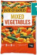 Pot O' Gold Frozen Mixed Vegetables-1kg