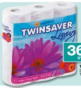 Twinsaver 2-Ply Luxury Toilet Paper-9's