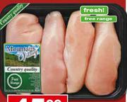 Mountain Valley Fresh Chicken Breast Fillets Per Kg