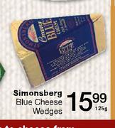 Simonsberg Blue Cheese Wedges-125gm