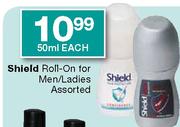 Shield Roll-On For Men/Ladies-50ml