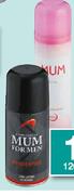 Mum Aerosol For Ladies/Men Assorted-120Ml