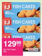 I&J Fish Cakes-2Kg Each