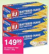 I&J Battered Fillet Portions-1.8Kg Each