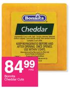 Bonnita Cheddar Cuts-Per Kg