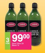 Save Olive Oil Blend-For 3 x 1Ltr