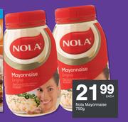 Nola Mayonnaise-750g Each