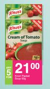 Knorr Packet Soup-For Any 5 x 50g