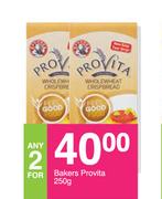 Bakers Provita-For Any 2 x 250g