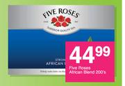 Five Roses African Blend-200's Pack