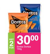 Simba Doritos-For Any 2 x 150g