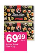 Bakers Snack Time-800g Each
