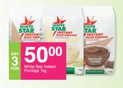White Star Instant Porridge-For Any 3 x 1kg